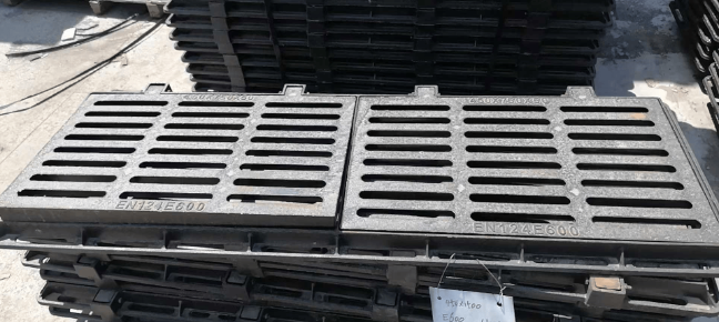 行唐球墨铸铁连体双篦展示