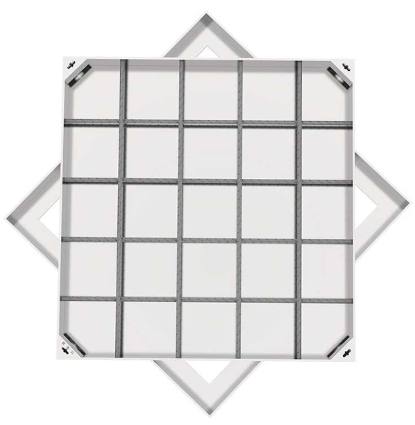 行唐不锈钢方井展示