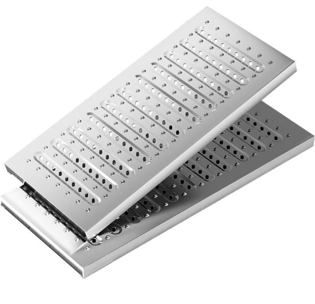 行唐不锈钢沟盖板展示